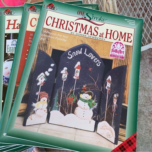 Bundle Lot of 10 Donna Dewberry Magazines Fabric Painting Christmas Home Glass - Picture 5 of 5